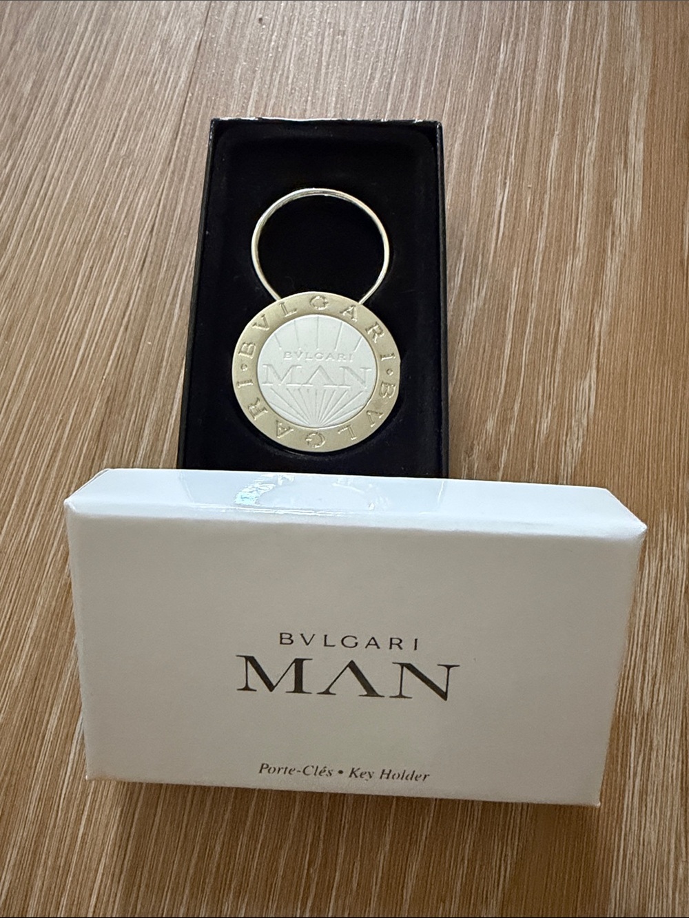 Bulgari Man Round Key Holder